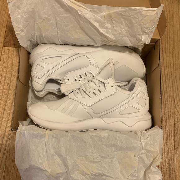 adidas chunky white sneakers